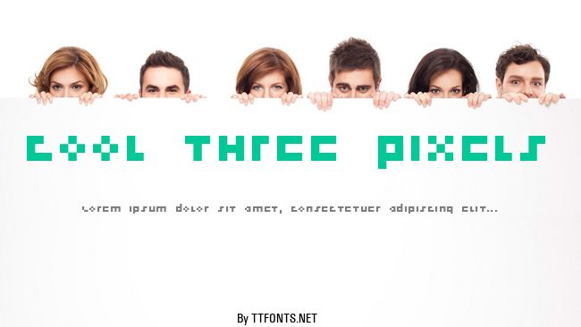 cool three pixels example